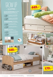 Bett im aktuellen Höffner Prospekt (Kiel) Bett im Höffner Prospekt "JUGENDZIMMER SPEZIAL" mit 10 Seiten (Kiel)