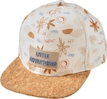 Basecap mit Korkschirm & Palmen-Muster, beige, Gr. 54/55 Angebote von PUSBLU bei dm-drogerie markt Ludwigshafen für 6,90 €