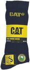 Mi-chaussettes de travail homme - CATERPILLAR en promo chez Carrefour Market Mi-chaussettes de travail homme - CATERPILLAR dans le catalogue Carrefour Market