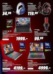 Multimedia Angebote im Prospekt "xperion DAS ZUHAUSE FÜR ECHTE GAMER & CREATOR" von MediaMarkt Saturn auf Seite 5