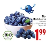 Bio-Heidelbeeren im Angebot bei EDEKA in Friedrichshafen Bio-Heidelbeeren Angebote bei EDEKA Friedrichshafen für 1,99 €