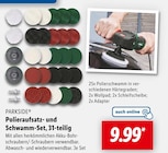 Polieraufsatz- und Schwamm-Set von PARKSIDE im aktuellen Lidl Prospekt für 9,99 €