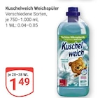 Weichspüler Angebote von Kuschelweich bei GLOBUS Erftstadt für 1,49 €