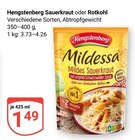 Aktuelles Sauerkraut Angebot bei GLOBUS in Siegen (Universitätsstadt) ab 1,49 €