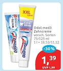 Zahncreme von Odol-med3 für 1,39 € bei budni im Angebot Zahncreme von Odol-med3 im aktuellen budni Prospekt