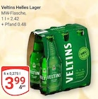 Aktuelle Veltins Angebote bei GLOBUS in Willich Aktuelles Helles Lager Angebot bei GLOBUS in Willich ab 3,99 €