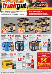 Cola im Trinkgut Prospekt in Füssen Aktueller Trinkgut Prospekt mit Cola, "Füssens Getränkemarkt", Seite 1