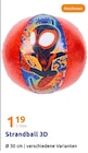 Strandball 3D bei Action im Dinkelsbühl Prospekt für 1,19 €