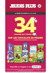 Catalogue Supermarchés Super U en cours à Mauléon-Barousse et alentours, "JEUDIS PLUS", 1 page, 24/03/2026 - 26/03/2026