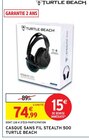 Casque sans fil Stealth 500 - Turtle Beach en promo chez Intermarché Poitiers à 74,99 €