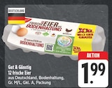 EDEKA Großdubrau - 12 frische Eier Angebot im Prospekt 12 frische Eier bei EDEKA im Großdubrau Prospekt für 1,99 €