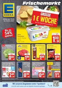 Aktueller EDEKA Frischemarkt Prospekt für Hamburg mit  Seiten