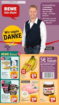 Aktueller REWE Prospekt (Krumbach (Schwaben), 32 Seiten zum blÀttern REWE Prospekt Dein Markt mit 32 Seiten