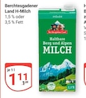 Aktuelles H-Milch 1,5 % Fett Angebot bei GLOBUS in Oberhausen ab 1,11 €