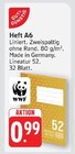 Heft A6 im Angebot bei E center in Speyer Heft A6 Angebote von WWF bei E center Speyer für 0,99 €
