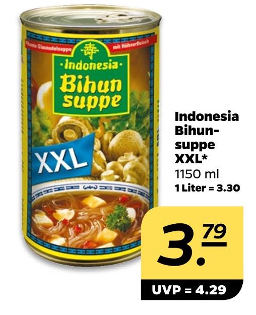 Bihunsuppe XXL