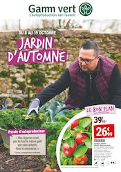 Catalogue Jardineries & Animaleries Gamm vert en cours à Replonges et alentours, "JARDIN D'AUTOMNE", 12 pages, 08/10/2025 - 19/10/2025
