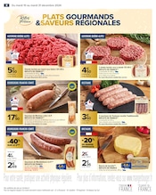 Viande Angebote im Prospekt "LE MARCHÉ DE NOËL de nos régions" von Carrefour auf Seite 10