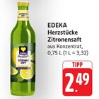 Herzstücke Zitronensaft bei E center im Achern Prospekt für 2,49 €