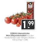 Aktuelle Tomaten Angebote bei Hieber in Freiburg (Breisgau) Aktuelles Herzstücke Mini Rispentomaten Angebot bei Hieber in Freiburg (Breisgau) ab 1,99 €