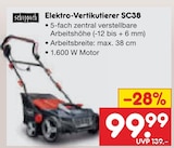 Elektro-Vertikutierer SC38 von Scheppach im aktuellen Netto Marken-Discount Prospekt