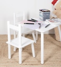 La table + 2 chaises en promo chez Stokomani Saint-Étienne à 34,99 €