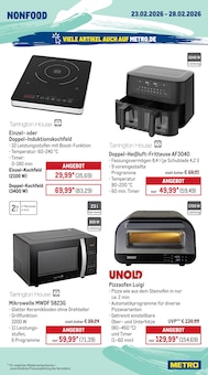 Mikrowelle im METRO Prospekt "Wochenangebote SCO + Gewinnspiel + Outdoor" mit 77 Seiten (Gelsenkirchen)