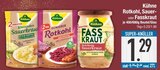 Rotkohl oder Sauerkraut oder Fasskraut von Kühne im aktuellen EDEKA Prospekt für 1,29 €