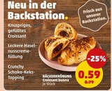 Croissant buona von BÄCKERKRÖNUNG für 0,59 € bei Penny im Angebot Croissant buona von BÄCKERKRÖNUNG im aktuellen Penny Prospekt