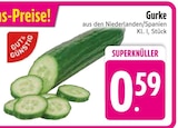 Gurke von  im aktuellen EDEKA Prospekt für 0,59 €