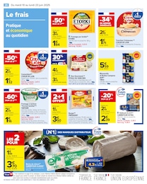 Prix et réduction Fromage de brebis dans le prospectus Carrefour en cours Offre Fromage de brebis dans le catalogue Carrefour du moment à la page 28