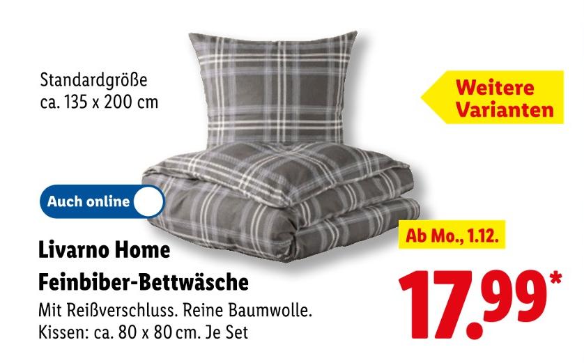 Feinbiber-Bettwäsche