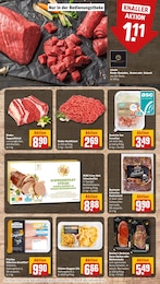 Rinderhackfleisch Angebot im aktuellen REWE Prospekt auf Seite 10