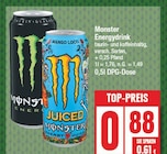 Energydrink von Monster im aktuellen EDEKA Prospekt für 0,88 €