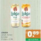 Pils Angebote von Lübzer bei Getränke A-Z Eberswalde für 0,89 €