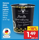Milch Fruchtjoghurt im Angebot bei Netto Marken-Discount in Arnsberg Milch Fruchtjoghurt Angebote von Hemme bei Netto Marken-Discount Arnsberg für 1,49 €