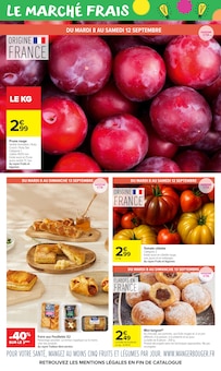 Promotion Fruit dans le prospectus Carrefour Market, valable du 08/09/2026 au 20/09/2026 Promo Fruit dans le catalogue Carrefour Market du moment à la page 5