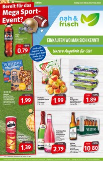 nah&frisch Marsberg Prospekt der aktuellen Woche, gültig von 06.02.2023 bis 11.02.2023 Aktueller nah&frisch Marsberg Prospekt "Einkaufen wo man sich kennt!" mit 7 Seiten