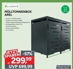 MÜLLTONNENBOX AREL im Angebot bei Marktkauf in Rottenburg MÜLLTONNENBOX AREL Angebote von JUSKYS bei Marktkauf Rottenburg für 299,99 €