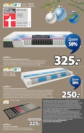 Taschenfederkernmatratze im JYSK Prospekt "Ein großartiges Weihnachtsangebot" auf Seite 16