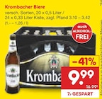 Biere im Angebot bei Netto Marken-Discount in Datteln Biere Angebote von Krombacher bei Netto Marken-Discount Datteln für 9,99 €