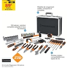Kit d’outils 122 pièces - MAGNUSSON - Castorama à Villemomble Kit d’outils 122 pièces - MAGNUSSON en promo chez Castorama Villemomble à 89,00 €