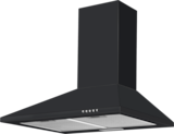 Promo Hotte cheminée noir l.60 cm à 99,00 € dans le catalogue Brico Dépôt à Essey-lès-Nancy