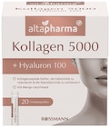 Kollagen 5000 + Hyaluron 100 von Altapharma für 19,99 € bei Rossmann im Angebot Kollagen 5000 + Hyaluron 100 von Altapharma im aktuellen Rossmann Prospekt