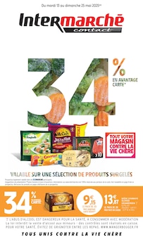 Prospectus Intermarché en cours, "34% EN AVANTAGE CARTE VALABLE SUR UNE SÉLECTION DE PRODUITS SURGELÉS", page 1 sur 16