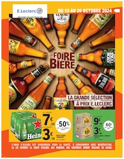 Heineken Angebote im Prospekt "LA FOIRE À LA BIÈRE" von E.Leclerc auf Seite 1