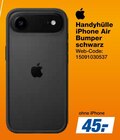 Handyhülle iPhone Air Bumper schwarz Angebote von Apple bei expert Saarlouis für 45,00 €