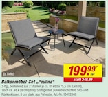 Balkonmöbel-Set Paulina Angebote bei toom Baumarkt Bergheim für 199,99 €