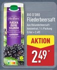 Fliederbeersaft von Rio D'Oro im aktuellen ALDI Nord Prospekt
