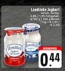 EDEKA Lienen - Joghurt auf Frucht oder Joghurt mit Heidelbeeren Angebot im Prospekt Joghurt auf Frucht oder Joghurt mit Heidelbeeren bei EDEKA im Lienen Prospekt für 0,44 €